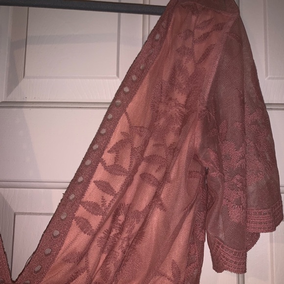 Honey Punch Mustard Lace Maxi Romper - Picture 3 of 3